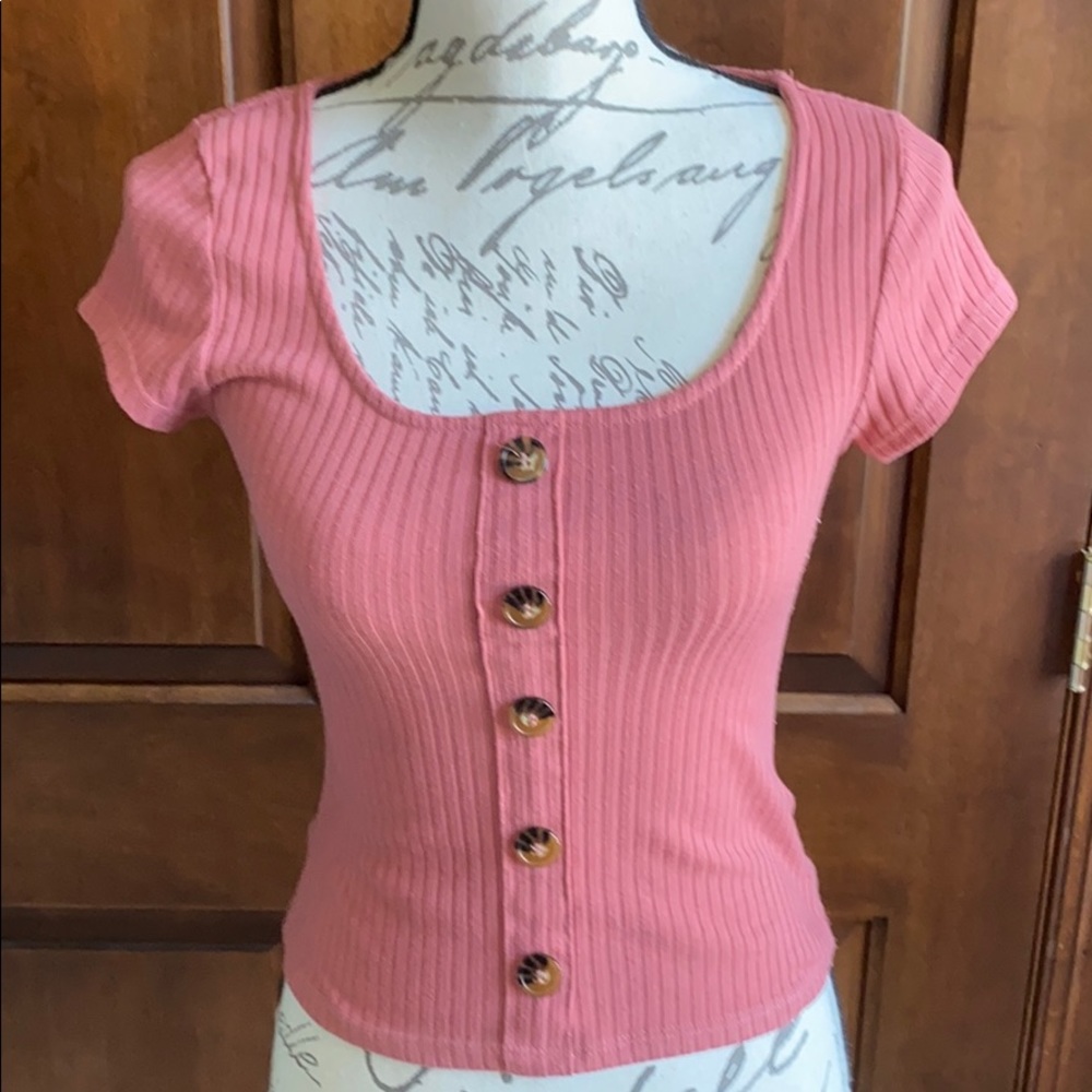 Buttoned top